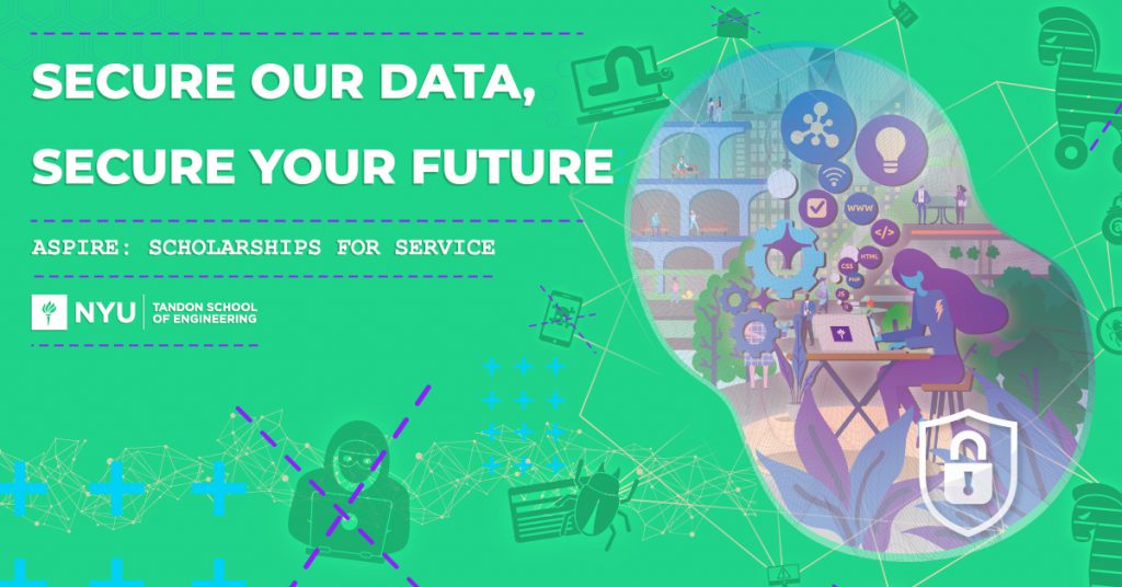 secure our data, secure your future. aspire: scholarships for service